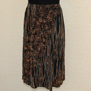 Coldwater Creek Patterned Skirt